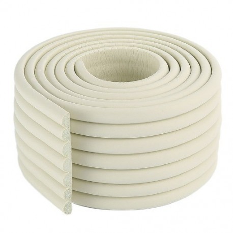 Fehér szín - Óvoda hab lökhárító otthoni bútor ütközés párna íróasztal sarokvédő baba biztonsági asztal