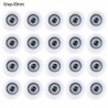 Szín: szürke - 10 mm - 10 pár 10 mm-es 12 mm-es kiegészítők BJD babához DIY baba készítés kézműves Biztonsági