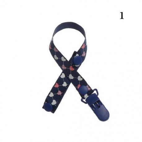 Szín: 1 - Új színes cumi lánc, állítható hosszúságú baba fogzás, babakapcsok, leesésgátló kötél bimbószíj