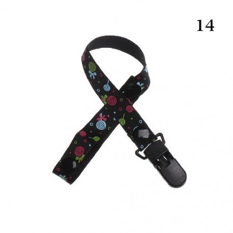 Szín: 14 - Új színes cumi lánc, állítható hosszúságú baba fogzás, babakapcsok, leesésgátló kötél mellbimbószíj