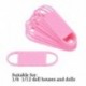 Fekete szín - 10 db Cute Scene Model Toy Medical Mini Baba Maszk Babaház Baba Kiegészítők