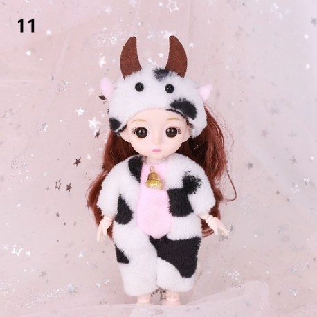 Szín: 11 - Obitsu 11 Ob11 babaruha Állati baba ruházat Ruhák Kiegészítők Ob11 Gsc 1/12 Bjd Molly Body 16~17cm Bjd