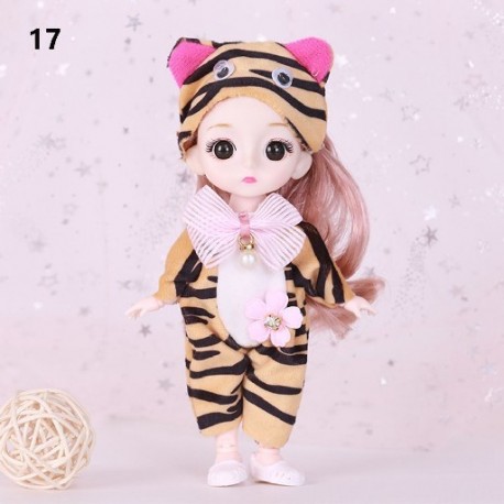 Szín: 17 - Obitsu 11 Ob11 babaruha Állati baba ruházat Ruhák Kiegészítők Ob11 Gsc 1/12 Bjd Molly Body 16~17cm Bjd