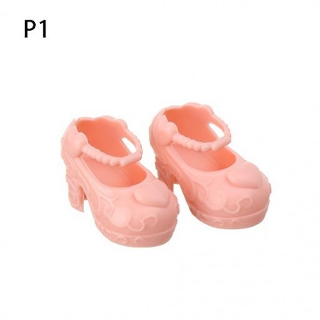 Szín: P1 - 1 pár 30 cm-es baba 1/6 kövér baba számára Különbözetek Kiegészítők Játékok Szandálok Babacipők