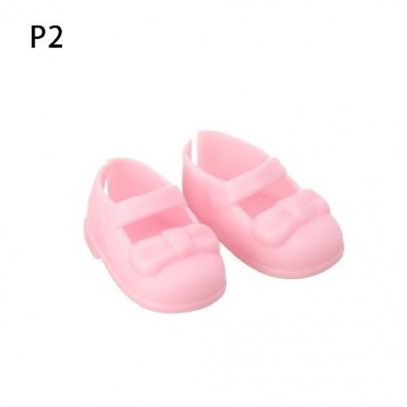 Szín: P2 - 1 pár 30 cm-es baba 1/6 kövér baba számára Különbözetek Kiegészítők Játékok Szandálok Babacipők