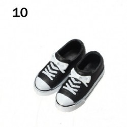 Szín: 10 - Divatos cipők 16 cm-es babákhoz 1/3 1/4 baba puha műanyag tornacipő PVC baba alkalmi cipők 2-3,5 cm-es