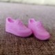 Szín: 6 - Divatcipő 16 cm-es babákhoz 1/3 1/4 baba puha műanyag tornacipő PVC baba alkalmi cipők 2-3,5 cm-es