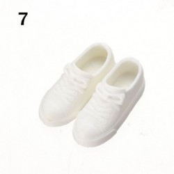 Szín: 7 - Divatos cipők 16 cm-es babákhoz 1/3 1/4 baba puha műanyag tornacipő PVC baba alkalmi cipők 2-3,5 cm-es