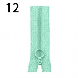 Szín: 12 - Kiváló minőségű 6 cm-es kerek fejű 20 színű mini cipzár, kézzel készített varrás scrapbooking ruha