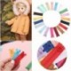 Szín: 12 - Kiváló minőségű 6 cm-es kerek fejű 20 színű mini cipzár, kézzel készített varrás scrapbooking ruha