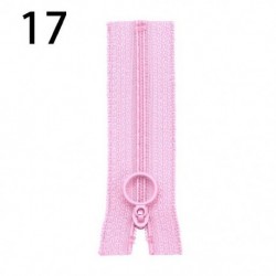 Szín: 17 - Kiváló minőségű 6 cm-es kerek fejű 20 színű mini cipzár, kézzel készített varrás scrapbooking ruha