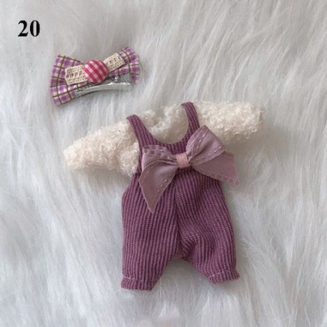 Szín: 20 - Obitsu 11 babaruhák állatbaba ruhák ruhák kiegészítők öltöny Ob11 Gsc 1/12 Bjd Molly test 16-17 cm Bjd