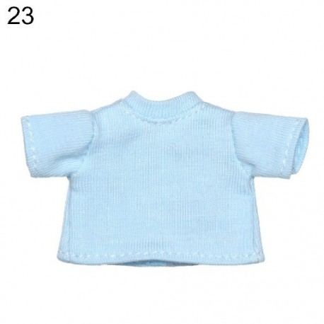 Szín: 23 - Kiváló minőségű kiegészítők ruhák öltönyök 1/12 baba pamut zokni 1/11 baba bugyi barkács babaruhák BJD