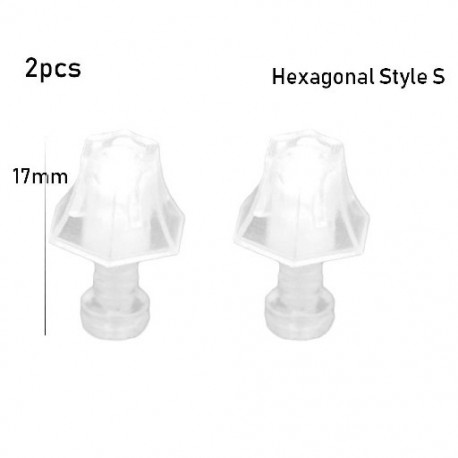 Szín: Hexagonal Style S - 1:20/1:25 Műanyag modell Babaház Miniatűrök Kiegészítők Asztali lámpa Babaház Fény Mini