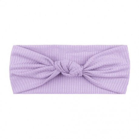 Szín: lila - Divat tavaszi ősz lányok baba rugalmas gyerek sapka újszülött hajpánt csavart csomós fejpánt baba turbán