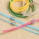 Szín: rózsaszín - 1 db Mini baba öv Új barkács kézzel készített Super Mini babatáska Öv DIY baba deréköv Ruhák