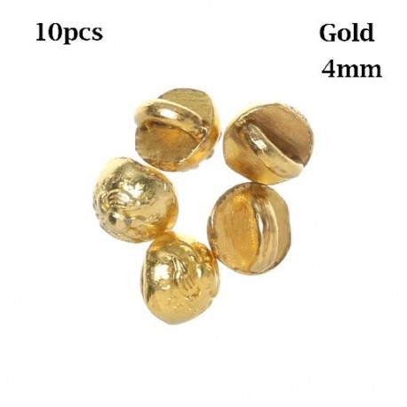 Szín: Arany-10db 4mm - 5/10db minigombos csat barkácsolás babakabátok ruhák fém csat minta díszítő csatok 1/6 babaruha
