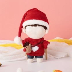 Szín: 3 - Idol Doll Outfit Pamut Kitömött Babák Játékok Kiegészítők Rövidnadrágok Pulóver Kalap Pulcsi 20cm