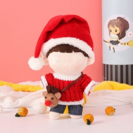 Szín: 5 - Idol Doll Outfit Pamut Kitömött Babák Játékok Kiegészítők Rövidnadrágok Pulóver Kalap Pulcsi 20cm