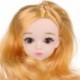 Szín: 3 - Lány ajándék 3D szemek 1/6 BJD többszínű 30 baba közös barkácsfej viselete Ősi babatartozékok babafej