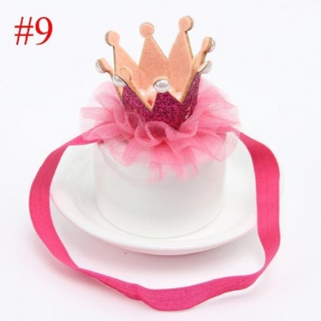 Szín: 9 - Divat csipke csillogó gyöngy hajpánt fejpánt korona hajcsipesz