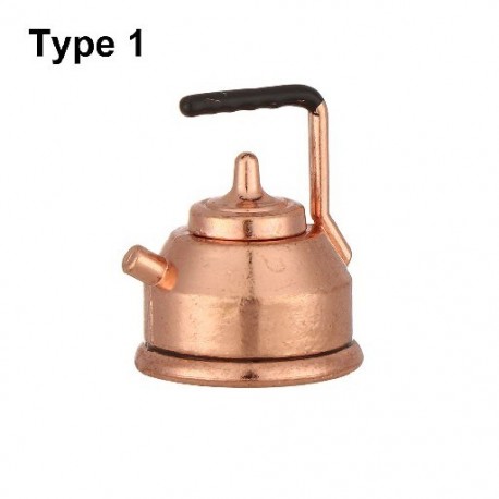 Szín: 1-es típus - Játszóház Konyha Játék baba Kiegészítők Mini locsoló edény Babák Házbútor Miniatűr teáskanna