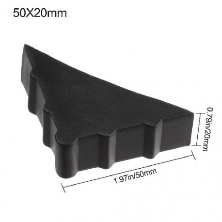 Szín: 50x20mm - Asztalbútorok védelme Csomagolás Sarokvédő Ütközésgátló szalag Élvédelem Sarokvédők Asztalsarok