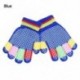 Szín: kék - Vastagító meleg gyermekkellékek gyerekeknek Csúszásgátló kötött kesztyűk Téli kesztyű teljes ujjú
