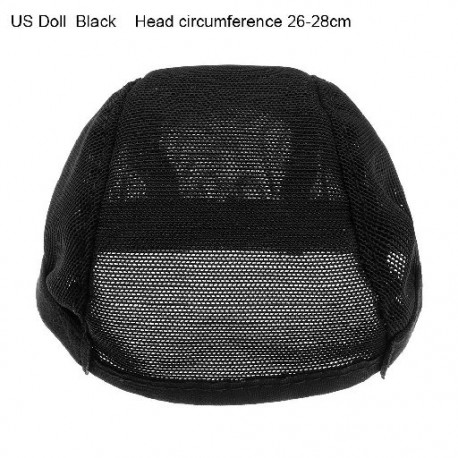 Szín: 26-28 cm-US baba - Több méretű parókajáték 1/3 1/4 1/6 baba barkácstartozékok hajháló háló fix haj