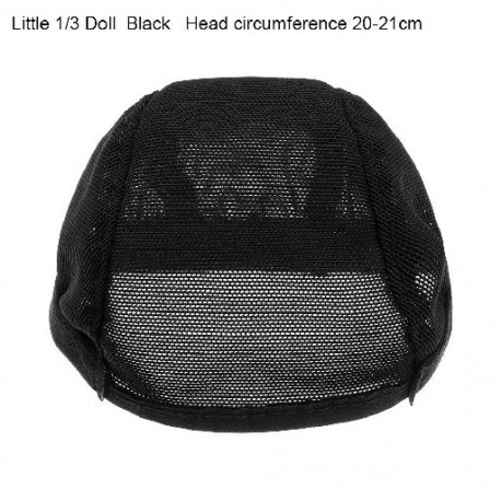 Szín: 20-21cm--3 Baba - Több méretű parókajáték 1/3 1/4 1/6 baba barkácstartozékok hajháló háló fix haj