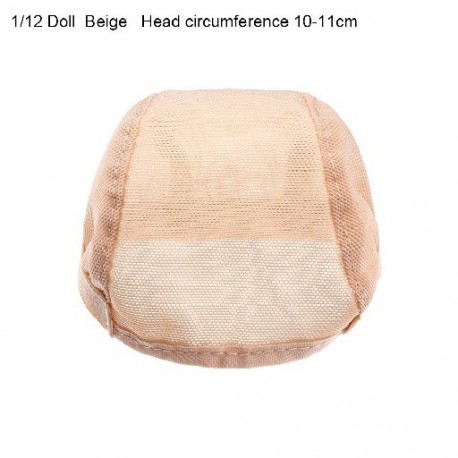 Szín: 10-11cm-1-12 Baba - Több méretű parókajáték 1/3 1/4 1/6 baba barkácstartozékok hajháló háló fix haj