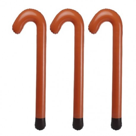 Szín: kávé - Otthoni buli léggömbök lógó díszek mankó léggömbök karácsonyi cukornád felfújható játékok