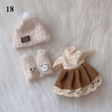 Szín: 18 - 1/12Bjd Molly Body Ob11 Gsc Kiegészítők 16-17 cm Babák Ruhák Babaruhák Gyönyörű babaruhák Állati baba