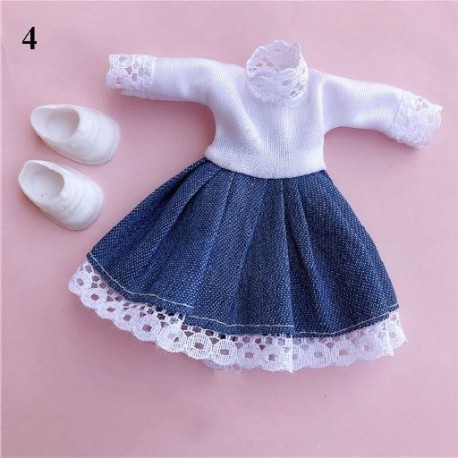 Szín: 4 - 1/12Bjd Molly Body Ob11 Gsc Kiegészítők 16-17 cm Babák Ruhák Babaruhák Gyönyörű babaruhák Állati baba