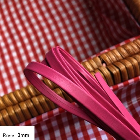 Szín: Rose-3mm - Kiváló minőségű hossz 50 cm szuper mini kézzel készített öv anyag baba derék övek gyerekek