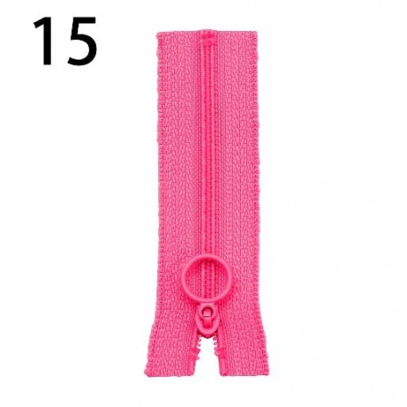 Szín: 15 - 5db/szett Mini cipzáras babaruha cipzár barkács kézzel készített varrás Scrapbooking ruha Kerek fejes