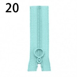 Szín: 20 - 5db/szett Mini cipzáras babaruha cipzár barkács kézzel készített varrás Scrapbooking ruha Kerek fejes