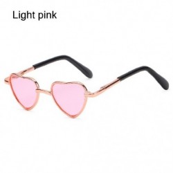 Szín: világos rózsaszín - Kis babák napszemüvegek parti jelmez macskaszemüvegek macskák kis kutyák szív fém