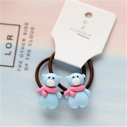 Szín: 8 - 2 DB aranyos rajzfilm karácsonyi jávorszarvas elasztikus hajgumik