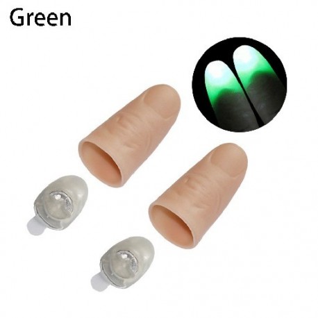 Szín: zöld - Világító mágikus ujjlámpa kellékek indukciós lámpa boros ujjlámpa trükkös játék