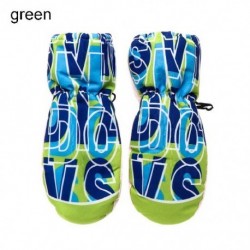 Szín: zöld - Téli Gyerekek Fiúk Lányok Rajzfilm Csúszásmentes Sport Ujjatlan Vastag Meleg Vízálló Gyerekek