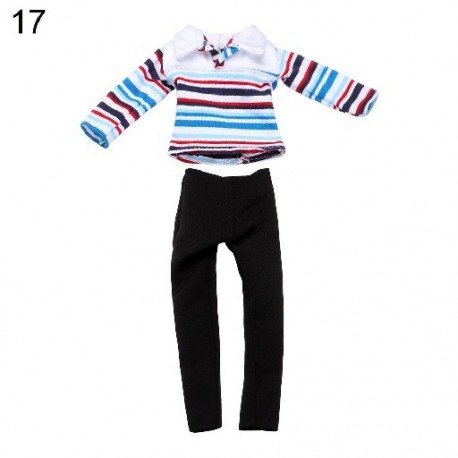 Szín: 17 - 29 cm-es, kézzel készített babához, 2022 Új Prince Baba Kiegészítők Babaruha Ruhakészlet Alkalmi viselet