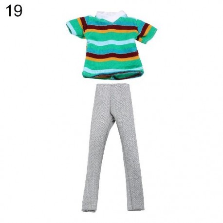 Szín: 19 - 29 cm-es, kézzel készített babához, 2022 Új Prince Baba Kiegészítők Babaruha Ruhakészlet Alkalmi viselet