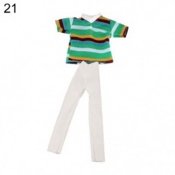 Szín: 21 - 29 cm-es, kézzel készített babához, 2022 Új Prince Baba Kiegészítők Babaruha Ruhakészlet Alkalmi viselet