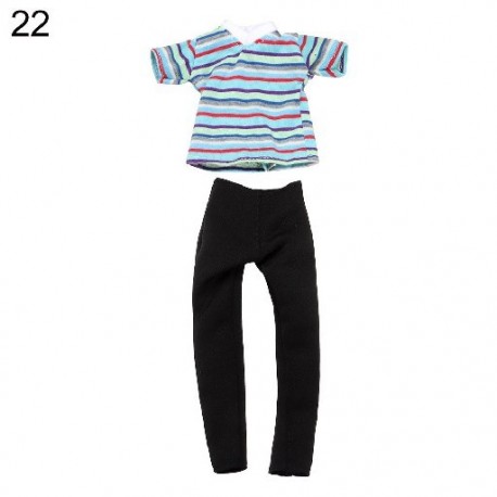 Szín: 22 - 29 cm-es, kézzel készített babához, 2022 Új Prince Baba Kiegészítők Babaruha Ruhakészlet Alkalmi viselet