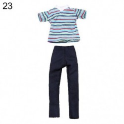 Szín: 23 - 29 cm-es, kézzel készített babához, 2022 Új Prince Baba Kiegészítők Babaruha Ruhakészlet Alkalmi viselet