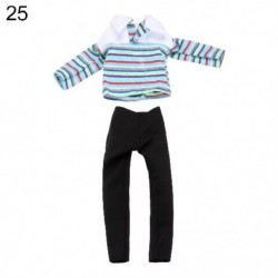 Szín: 25 - 29 cm-es, kézzel készített babához, 2022 Új Prince Baba Kiegészítők Babaruha Ruhakészlet Alkalmi viselet