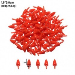 Szín: 1,5x0,8 cm - 100db/zsák Legújabb Babák Bábos Műanyag Kiegészítők Barkácsolás Babaorrok Varrás Kézműves