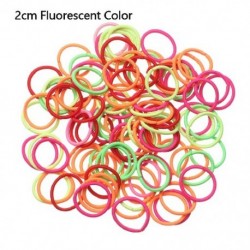 Szín: 4 - 100db/csomag Aranyos Kislány Lófarok Hajtartó Haj Kiegészítők Mini Vékony Elasztikus Gumiszalagok Gyerekek