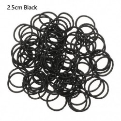 Szín: 10 - 100db/csomag Aranyos Kislány Lófarok Hajtartó Haj Kiegészítők Mini Vékony Elasztikus Gumiszalagok Gyerekek